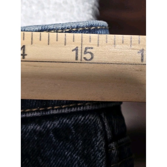 Abercrombie Fitch 90s Relaxed Jeans High Rise Womens 29 Long Curve Love - Picture 5 of 7